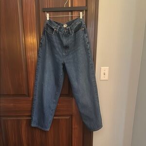 Madewell baggy Straight classic jeans